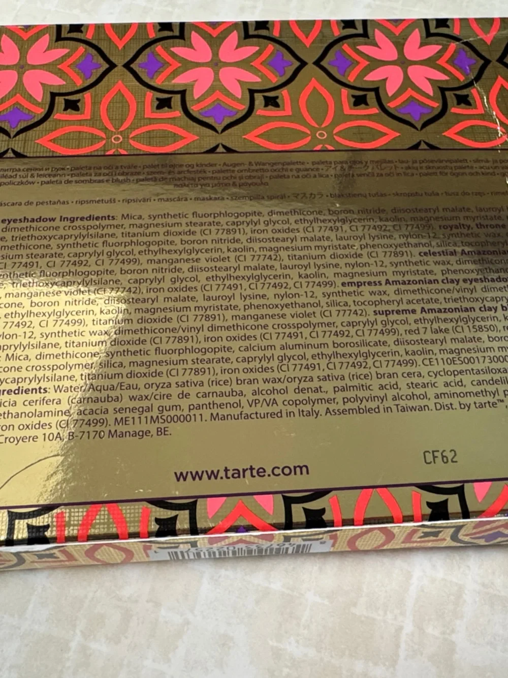 tarte Pink and Rose Eyeshadow & Blush Set with Mascara